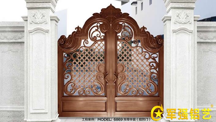 鋁藝別墅庭院門和鐵藝別墅庭院門的優勢PK